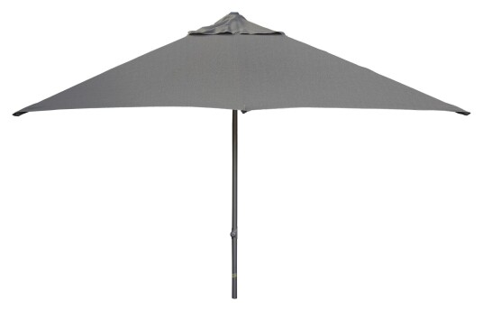 Cane-line Major parasoll m/slide, 3x3 m, Antrasitt