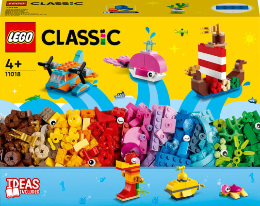 Lego Classic Kreativ Lek Til Havs 11018