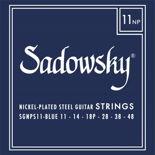 Sadowsky Blå Label Guitar String Set (011-048) Nickel Plated Steel Sadowsky Blå Label Guitar String Set (011-048) Nickel Plated Steel