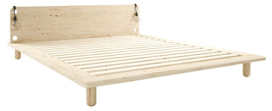 Karup Design Peek Sengeramme m/lamper - Lys tre, 200x140