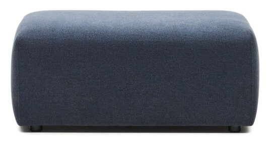 Kave Home Neom Puff, Blå, 75x89 Unoliving