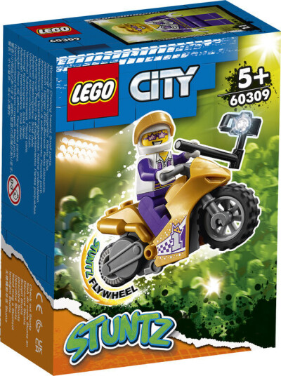 Stuntmotorsykkel med selfiestang LEGO