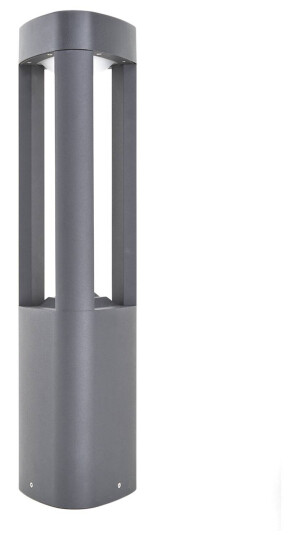Lucande Trekantet LED-sokkellampe Nanna av aluminium