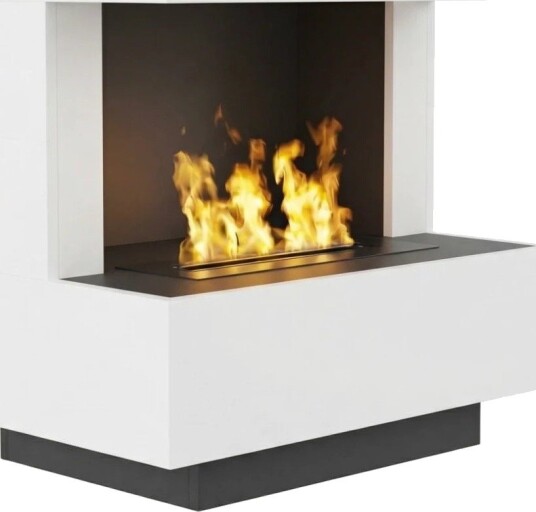 Glow Fire Kleist Omc 600 - Hvit (HYB-50-113WH-logset600)