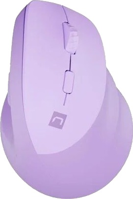 Natec CRAKE 2 vertical mouse Bluetooth 5.2 2.4 GHz Purple Vertical mouse Optisk 6 Lilla NMY 2258