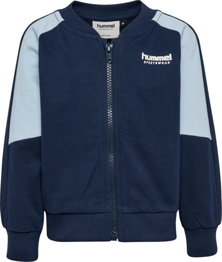 Hummel Hmlmini Loose Block Zip Jacket Navy 92 Hummel Hmlmini Loose Block Zip Jacket Navy 92