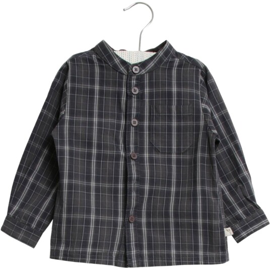 Rutete Wheat Shirt Pocket LS Skjorte (62 / 3 mnd)