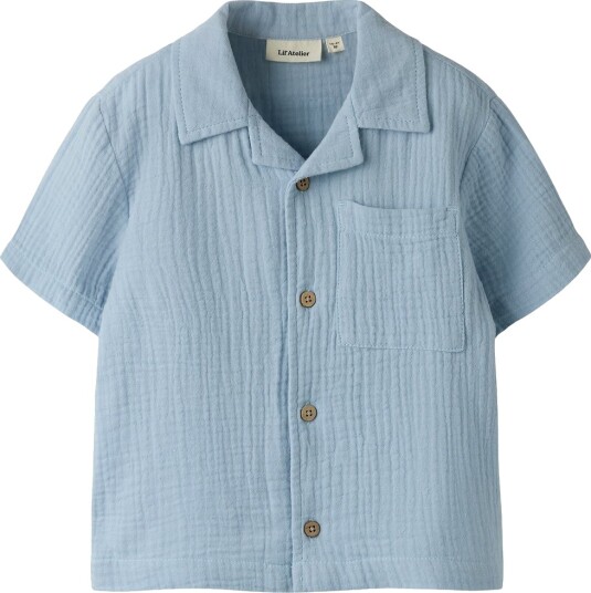 Lil"Atelier Nmmfulina Ss Shirt Lil   Blue   122 128