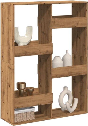 Romdeler artisan eik 100x33x135 cm konstruert tre
