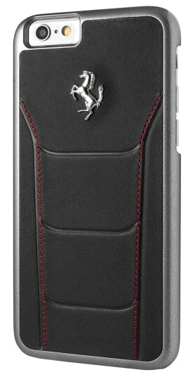 Ferrari Fesehcp6bkr, Etui, Apple, Iphone 6/6S, 11,9 Cm (4.7"), Svart, Rød, Sølv