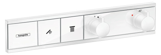 Hansgrohe RainSelect termostat Med 2 uttak, Hvit Matt