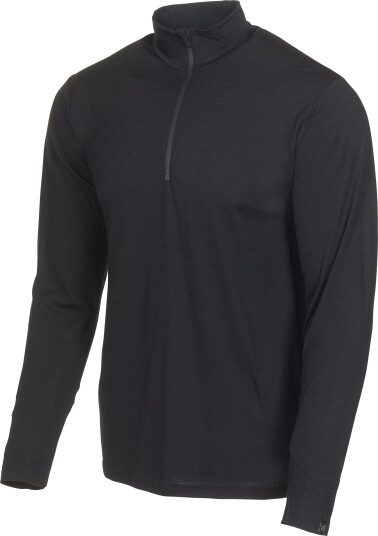 Ivanhoe Men's Underwool Sonny Half Zip Black M Ivanhoe Men's Underwool Sonny Half Zip Black M