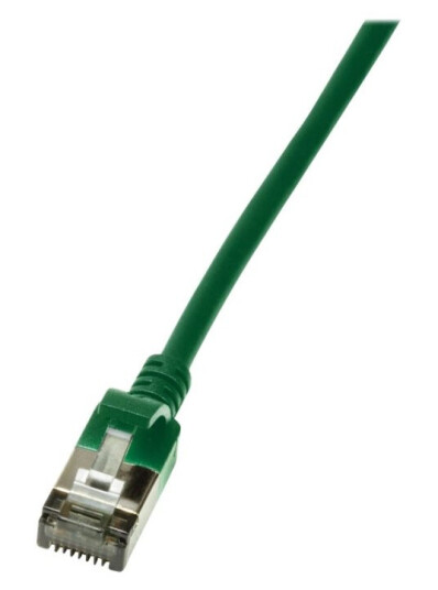 Logilink Slim U/Ftp 1,5 M Cat6a U/Ftp Stp Rj-45 Rj-45 Grønn