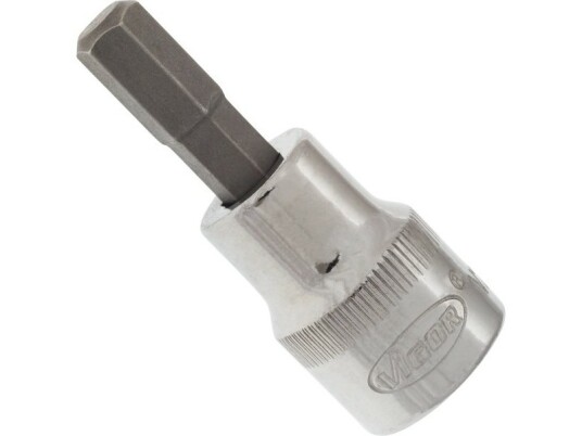 Vigor V2281n Slaghylsa 3/8" Metrisk 10 Mm Sølv Håndverktøy
