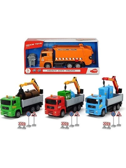 Simba Dickie Heavy City Truck Assorted 1pc