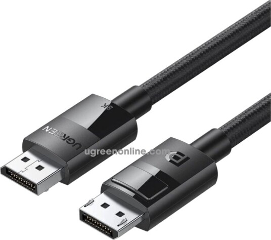 Ugreen Displayport Kabel Displayport Hann Til Displayport Hann Displayport 1.4 1 M 4K Støtte 8K Støtte Svart