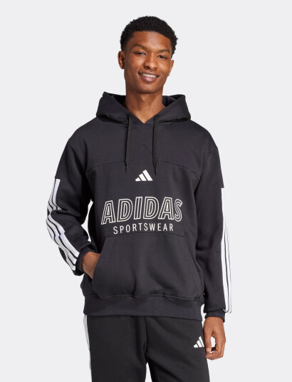 adidas Sportswear M Tiro Fl Hdy - Black - XS adidas Sportswear M Tiro Fl Hdy - Black - XS