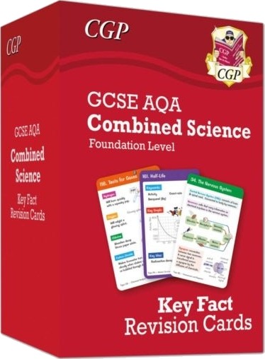 New GCSE Combined Science AQA Foundation Key Fact Revision CardSummary cards for quick revision New GCSE Combined Science AQA Foundation Key Fact Revision CardSummary cards for quick revision