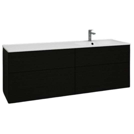 Svedbergs Poem List Servantskap D45 med 4 Skuffer Svart ask / 160cm SV-3451634 Svedbergs Poem List Servantskap D45 med 4 Skuffer Svart ask / 160cm SV-3451634