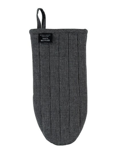 Noble House Oven Glove Frog Ronja Recycled - Black - 15X30CM x 1.5 Noble House Oven Glove Frog Ronja Recycled - Black - 15X30CM x 1.5