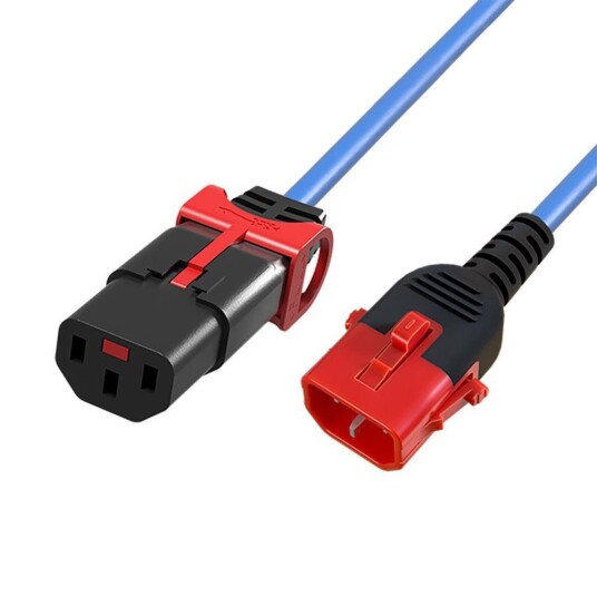 MicroConnect Strømkabel C13 Til C14 IEC Lock+ 2 m MicroConnect Strømkabel C13 Til C14 IEC Lock+ 2 m