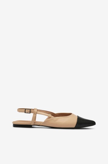 Duffy Slingbackser Shoes Svart Duffy Slingbackser Shoes Svart
