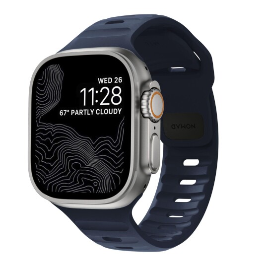 Nomad Sport Band til Apple Watch 42/44/45/49mm Atlantic Blue