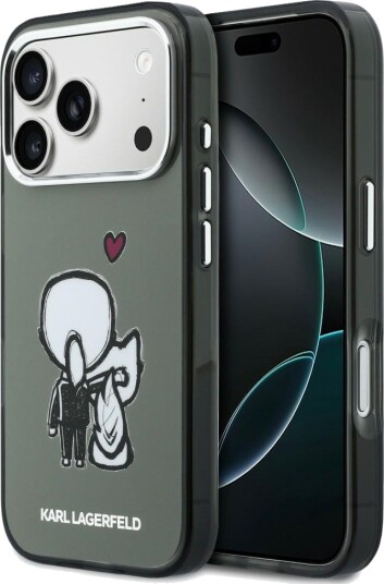 Karl Lagerfeld MagSafe Mobildeksel for iPhone 17 Pro Max - Svart Karl Lagerfeld MagSafe Mobildeksel for iPhone 17 Pro Max - Svart