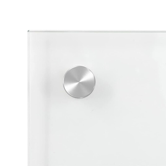 vidaXL Kjøkkenbakplate 2 pcs Gjennomsiktig 100 x 40 cm herdet glass