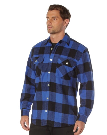 Rothco Classic Lumberjack skjorte Blå