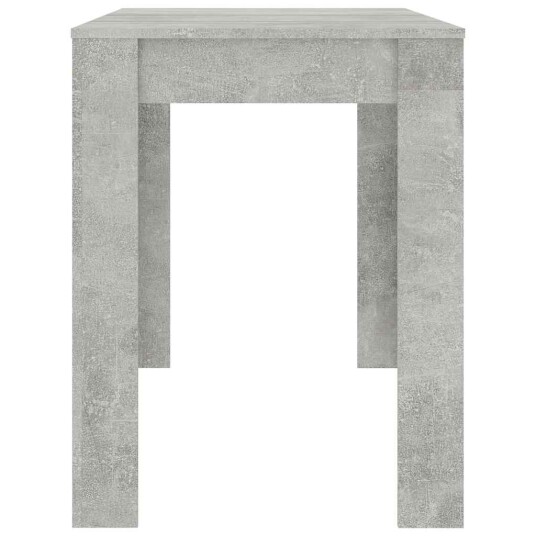 Spisebord betonggrå 120x60x76 cm sponplate 8719883730905 Spisebord betonggrå 120x60x76 cm sponplate 8719883730905
