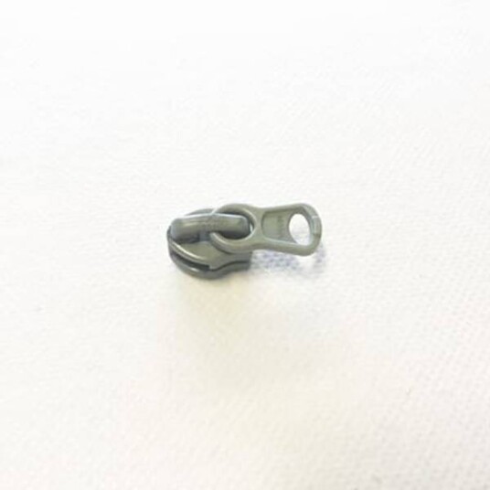 GLIDELÅSSKYVER SPIRAL 3 MM YKK PLAST GRÅ