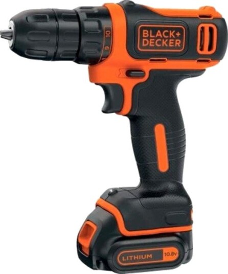 Black+Decker Borskrutrekker BDODD12KA 10,8v Med Koffert 1,5ah Batteri