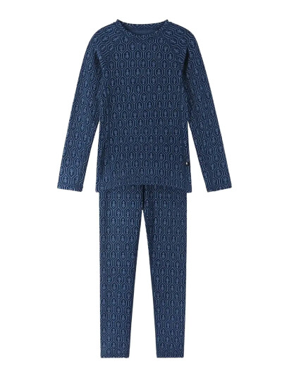 Reima Wool Base Layer Set, Taival Navy 90 Reima Wool Base Layer Set, Taival Navy 90