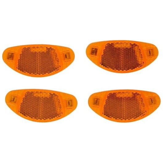 Dunlop sykkelrefleks for hjul 4 pakning Dunlop sykkelrefleks for hjul 4 pakning