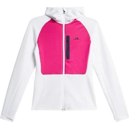J.Lindeberg Elana Full Zip Hood White White S