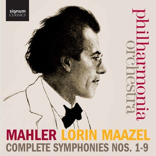 Philharmonia Orchestra Lorin Maazel  Gustav Mahler: Complete Symphonies 19  CD