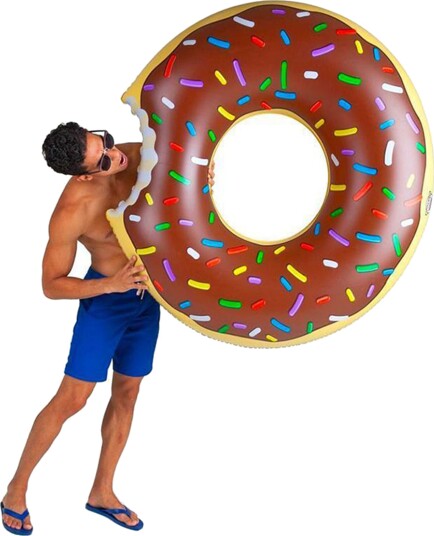 Big Mouth Toys Sjokoladedonut Badering BMPF-0008-EU