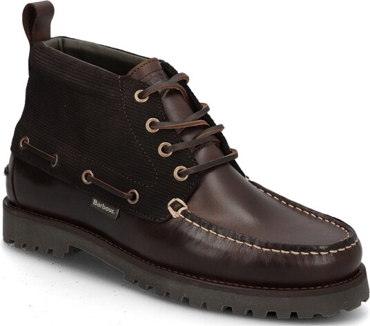Barbour Barbour Harle Mid Chukka Boot DK BROWN/CORD 46