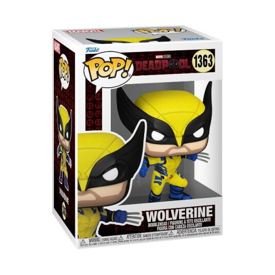 Funko Pop! Wolverine Samlefigur fra Marvel i Klassisk Drakt Funko Pop! Wolverine Samlefigur fra Marvel i Klassisk Drakt