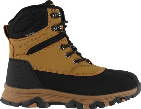 Tommy Hilfiger Støvler   Black/Cognac   Tommy Hilfiger   37   Støvler Brun Svart