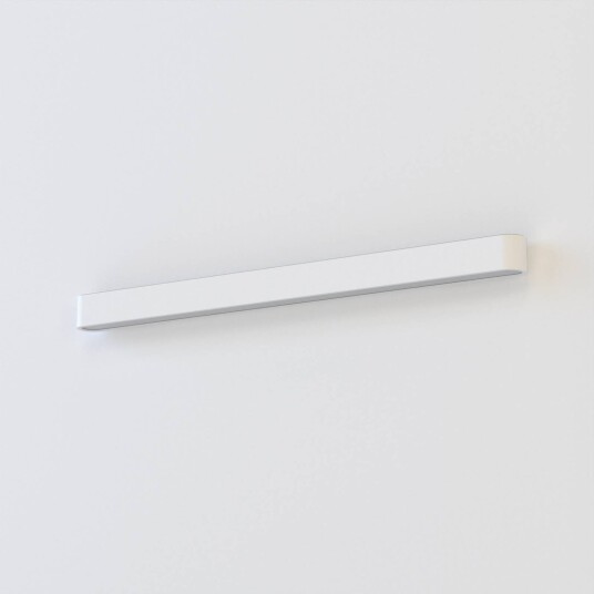 Euluna LED-vegglampe Soft, bredde 90 cm, hvit