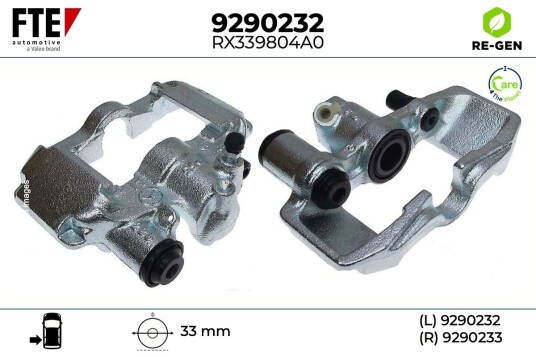 FTE 9290232 Bremsecaliper FTE 9290232 Bremsecaliper