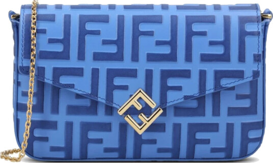 Fendi Dame Vesker Blå ONE SIZE,