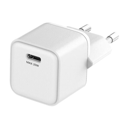 DACOTA PLATINUM 20 W GAN USB-C HURTIGLADER 1 PORT, HVIT