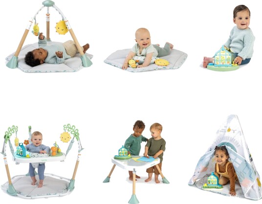Ingenuity Tummy To Toes™ 6-In-1 Milestones Center