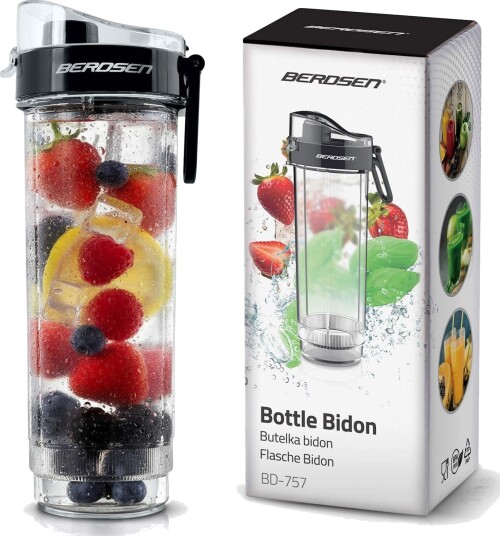 BPA-fri vannflaske med tut, 570 ml – Lekkasjesikker og slitesterk BPA-fri vannflaske med tut, 570 ml – Lekkasjesikker og slitesterk