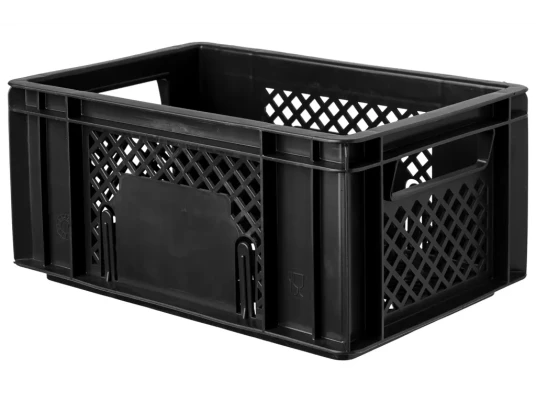 FastRider Crate S plastkurv til for og bak 8L svart FastRider Crate S plastkurv til for og bak 8L svart