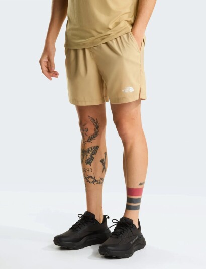 The North Face M 24/7 5"" Shorts   Beige   XXL