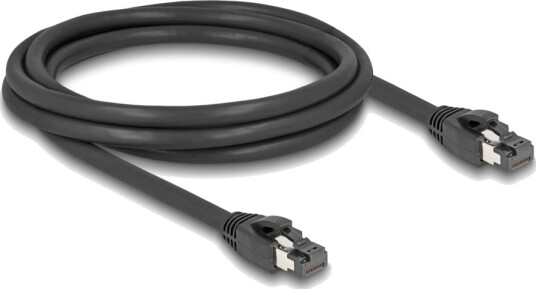 Delock Rj 45 Cat 8.1 Sftp Pimf Svart 2 M